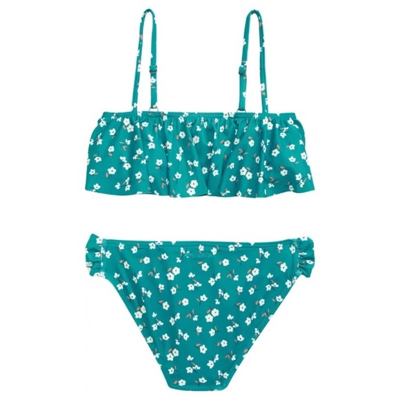 Billabong πβοΈ Sea Green Girlsβ Floral Bikini πΊπΉππ«§ - Picture 8 of 12